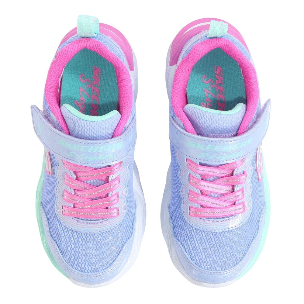 スケッチャーズ（SKECHERS）（キッズ）ジュニアスニーカー スポーツシューズ TWISTY GLOW 303717L-PWMT