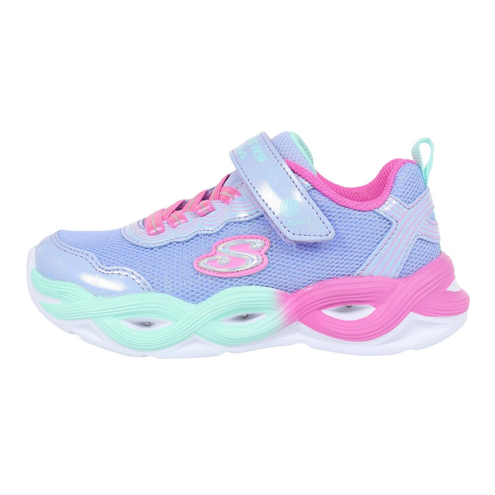 スケッチャーズ（SKECHERS）（キッズ）ジュニアスニーカー スポーツシューズ TWISTY GLOW 303717L-PWMT