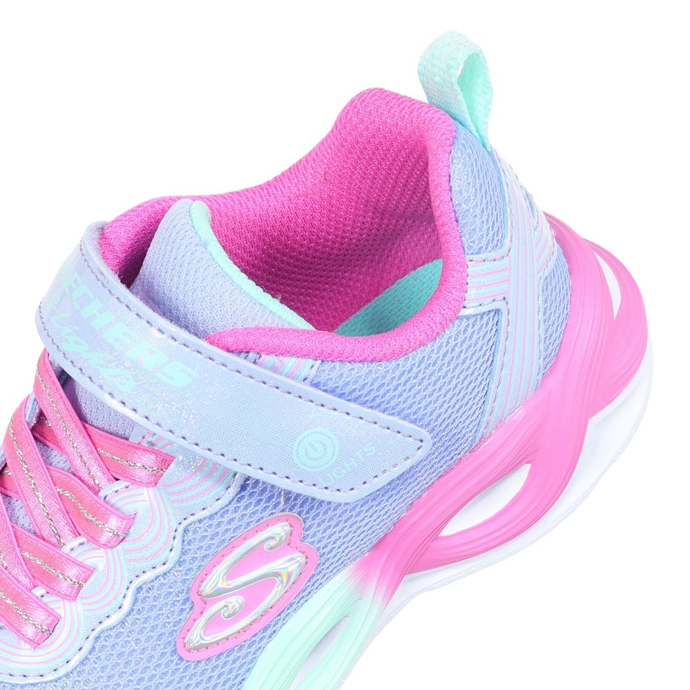 スケッチャーズ（SKECHERS）（キッズ）ジュニアスニーカー スポーツシューズ TWISTY GLOW 303717L-PWMT