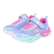 スケッチャーズ（SKECHERS）（キッズ）ジュニアスニーカー スポーツシューズ TWISTY GLOW 303717L-PWMT