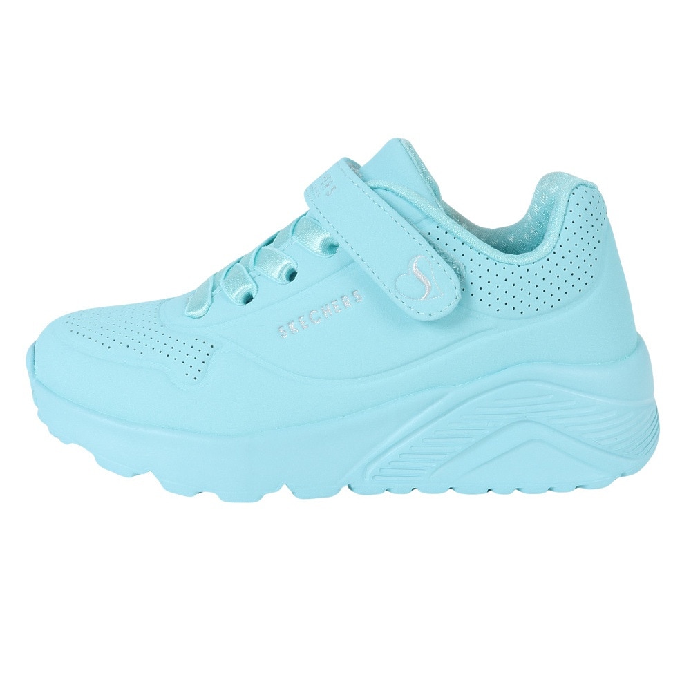 スケッチャーズ（SKECHERS）（キッズ）ジュニアスニーカー スポーツシューズ UNO LITE 310451L-TURQ