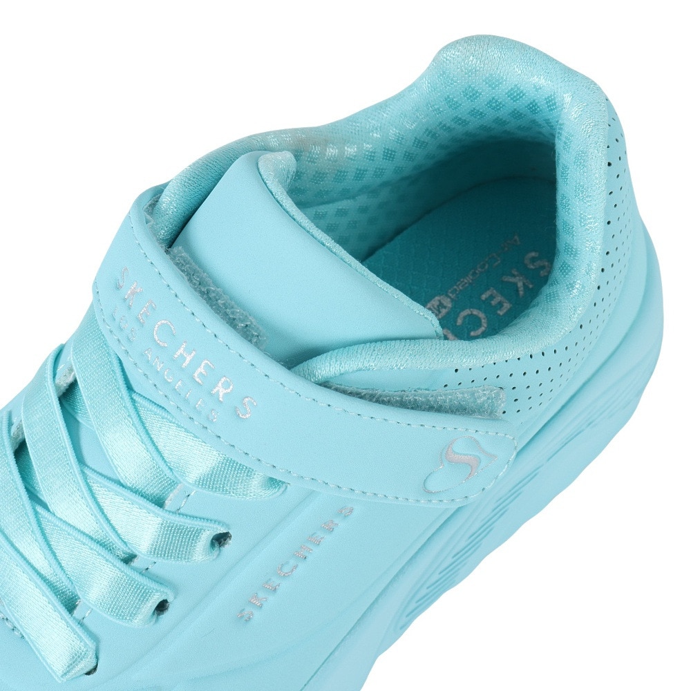 スケッチャーズ（SKECHERS）（キッズ）ジュニアスニーカー スポーツシューズ UNO LITE 310451L-TURQ