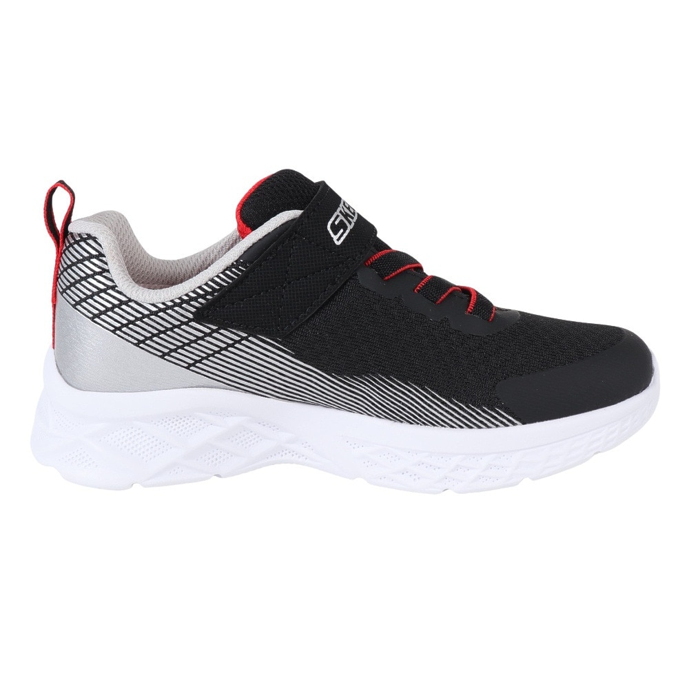 スケッチャーズ（SKECHERS）（キッズ）ジュニアスニーカー スポーツシューズ MICROSPEC 2 ZOVRIX 403924L-BKSR
