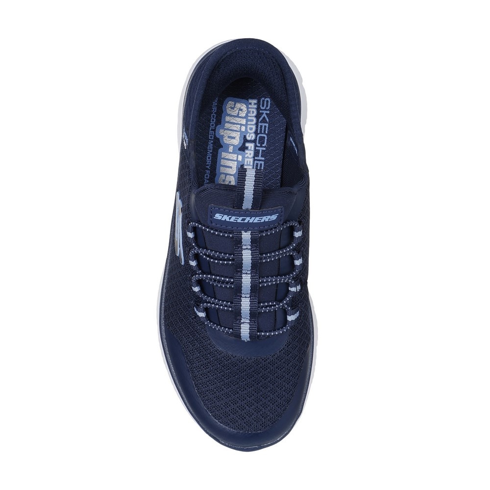 スケッチャーズ（SKECHERS）（キッズ）ジュニアスニーカー スポーツシューズ SI-SUMMITS 303919L-NVY