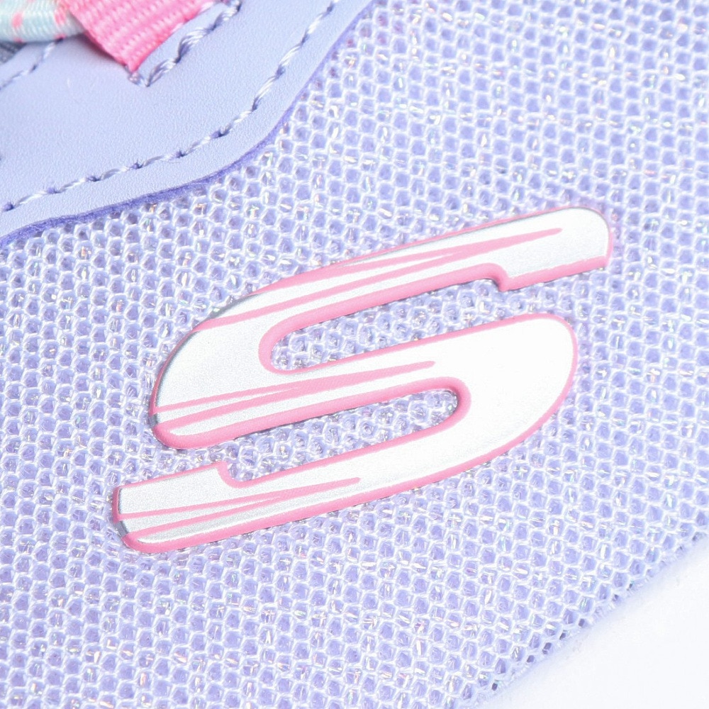 スケッチャーズ（SKECHERS）（キッズ）ジュニアスニーカー スリップインズ バウンダー シンプル キュート ラベンダー 303585L-LAV スポーツシューズ
