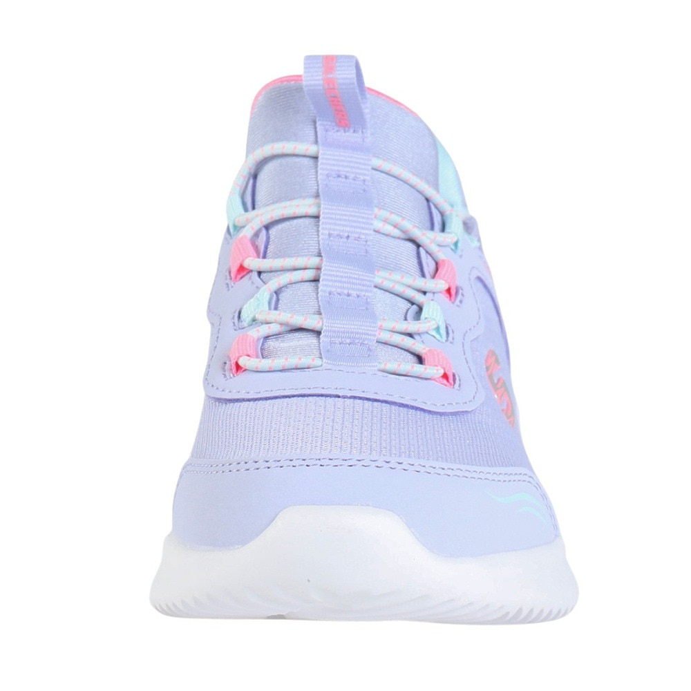 スケッチャーズ（SKECHERS）（キッズ）ジュニアスニーカー スリップインズ バウンダー シンプル キュート ラベンダー 303585L-LAV スポーツシューズ