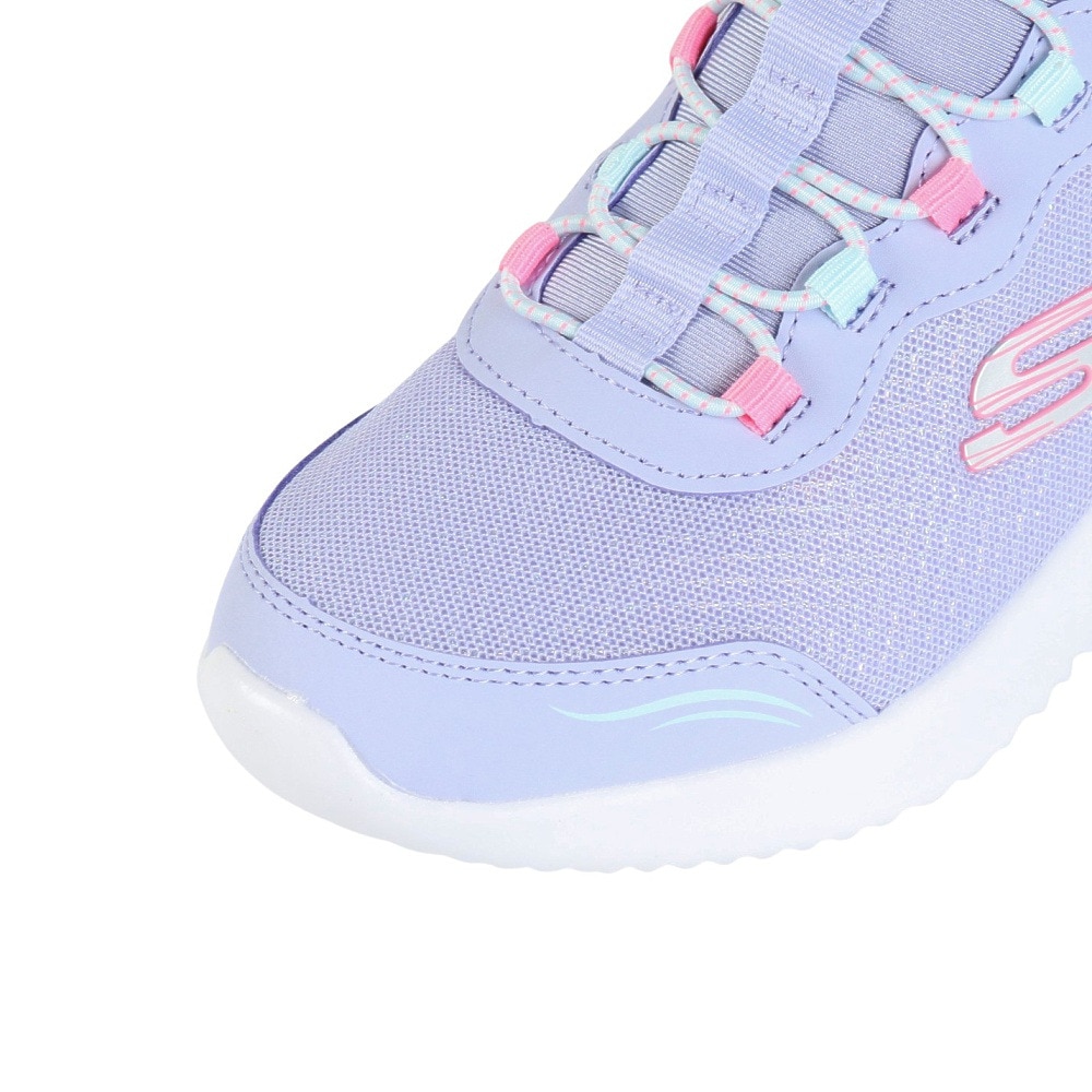 スケッチャーズ（SKECHERS）（キッズ）ジュニアスニーカー スリップインズ バウンダー シンプル キュート ラベンダー 303585L-LAV スポーツシューズ