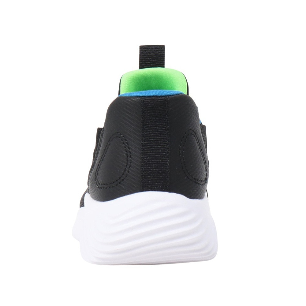 スケッチャーズ（SKECHERS）（キッズ）ジュニアスニーカー スリップインズ バウンダー ブリスクバースト 黒 403822L-BBLM スポーツシューズ ハンズフリー