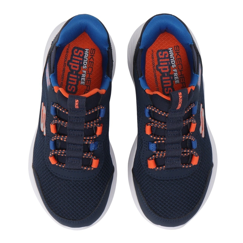 スケッチャーズ（SKECHERS）（キッズ）ジュニアスニーカー スポーツシューズ SI-BOUNDER-BRSK-BRST 403822L-NVBL
