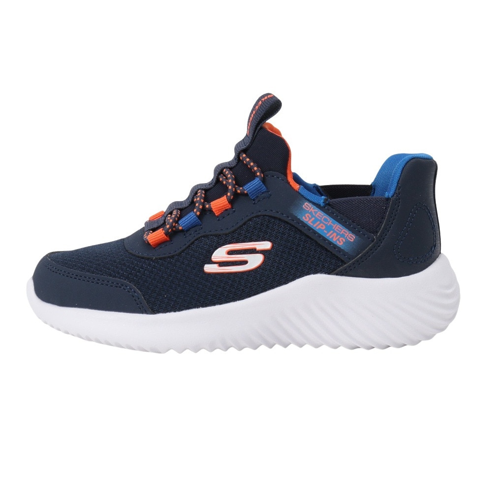 スケッチャーズ（SKECHERS）（キッズ）ジュニアスニーカー スポーツシューズ SI-BOUNDER-BRSK-BRST 403822L-NVBL