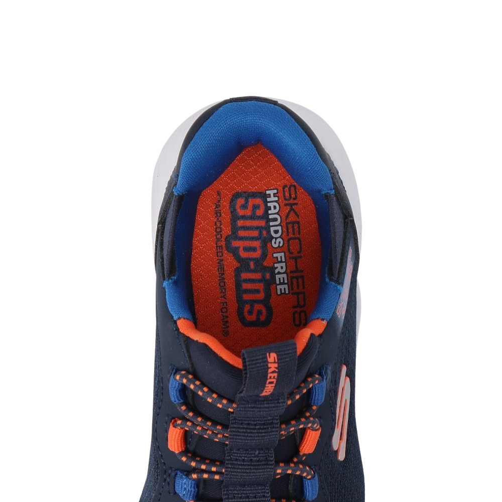 スケッチャーズ（SKECHERS）（キッズ）ジュニアスニーカー スポーツシューズ SI-BOUNDER-BRSK-BRST 403822L-NVBL