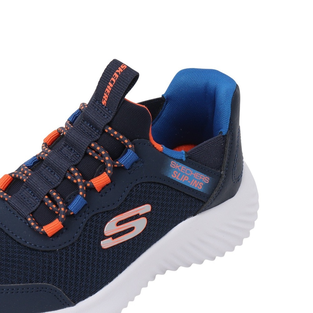 スケッチャーズ（SKECHERS）（キッズ）ジュニアスニーカー スポーツシューズ SI-BOUNDER-BRSK-BRST 403822L-NVBL