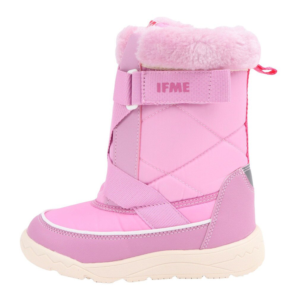 イフミー（IFME）（キッズ）ジュニアスニーカー スポーツシューズ キネティックスノーブーツ 20-4832 PINK