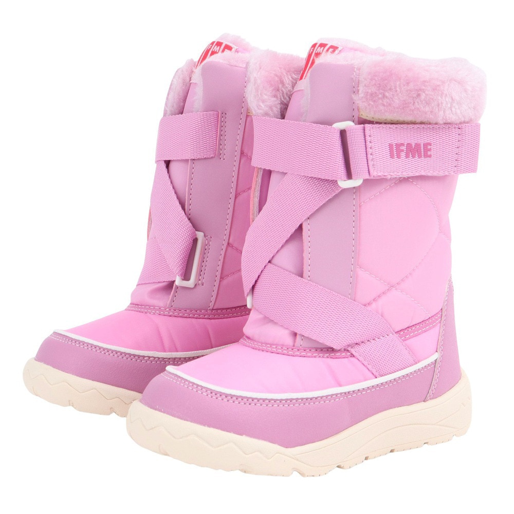 イフミー（IFME）（キッズ）ジュニアスニーカー スポーツシューズ キネティックスノーブーツ 20-4832 PINK