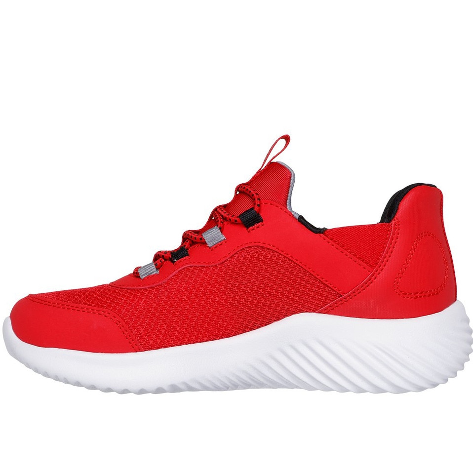スケッチャーズ（SKECHERS）（キッズ）ジュニアスニーカー スポーツシューズ SI-BOUNDER-BRISK-BURST 403822L-RDBK