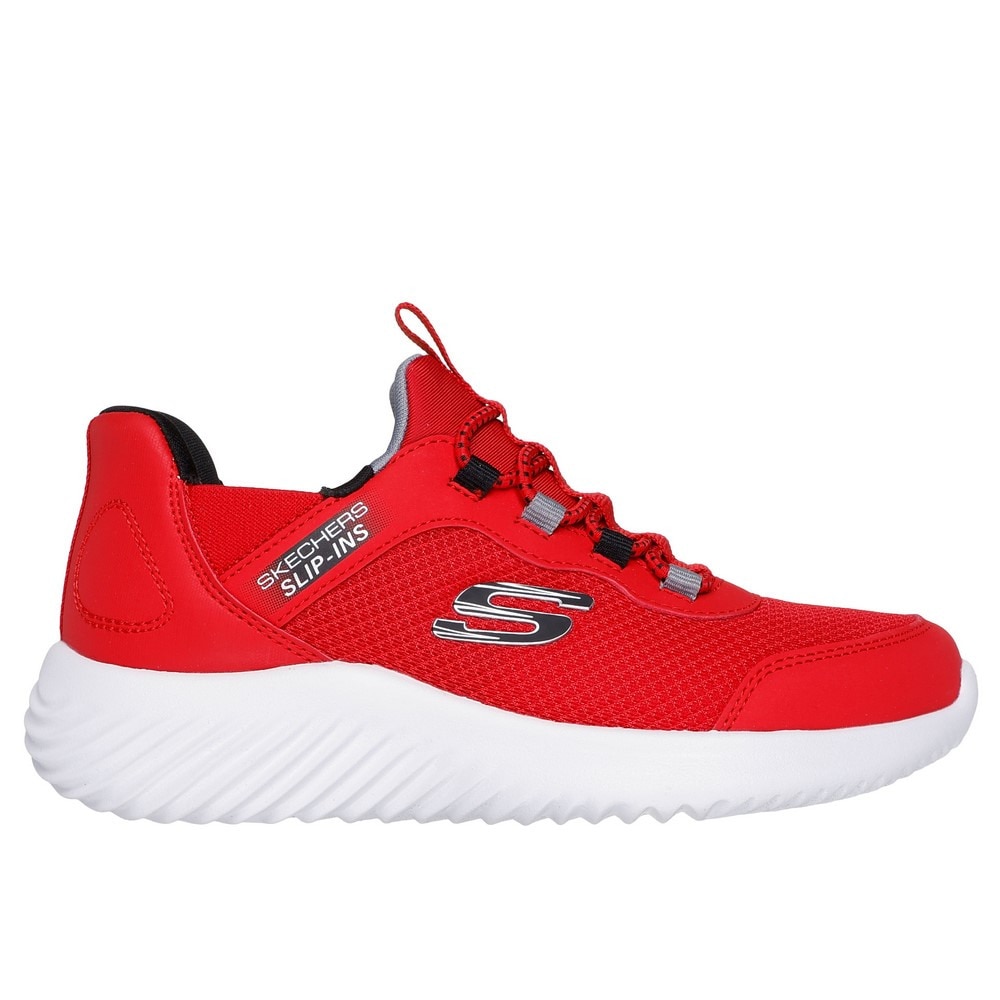 スケッチャーズ（SKECHERS）（キッズ）ジュニアスニーカー スポーツシューズ SI-BOUNDER-BRISK-BURST 403822L-RDBK