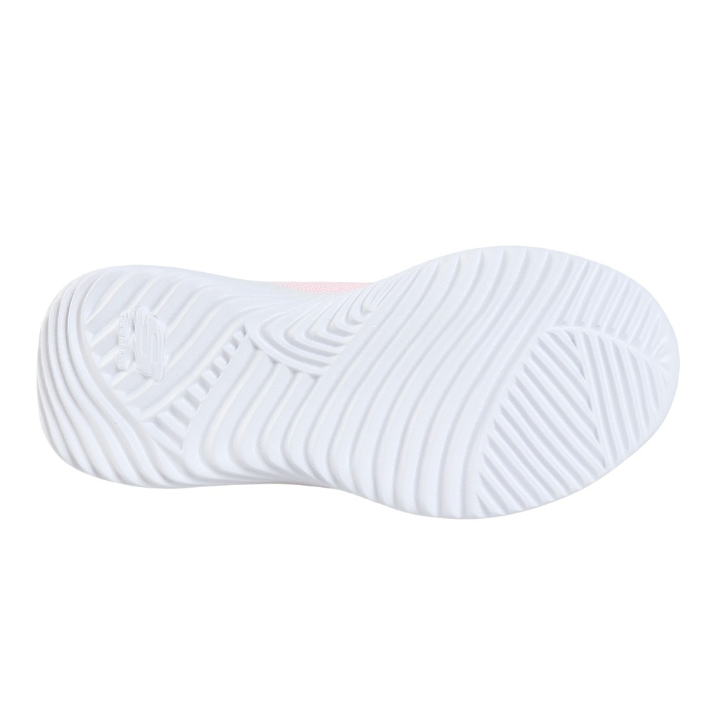 スケッチャーズ（SKECHERS）（キッズ）ジュニアスニーカー スポーツシューズ スリップインズ バウンダー シンプル キュート 303585L-LTPK