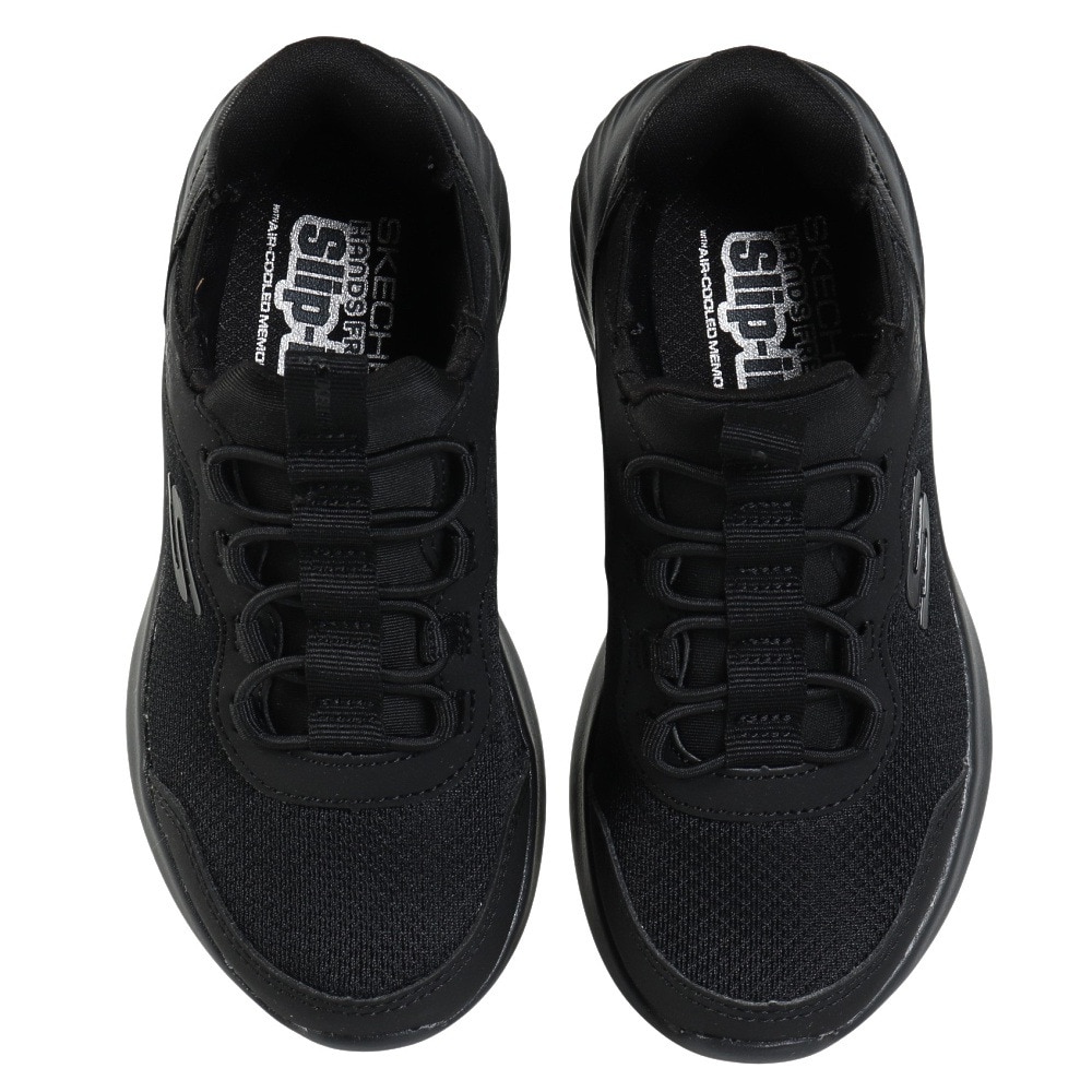 スケッチャーズ（SKECHERS）（キッズ）ジュニアスニーカー スポーツシューズ スリップインズ バウンダー ブリスクバースト 403822L-BBK