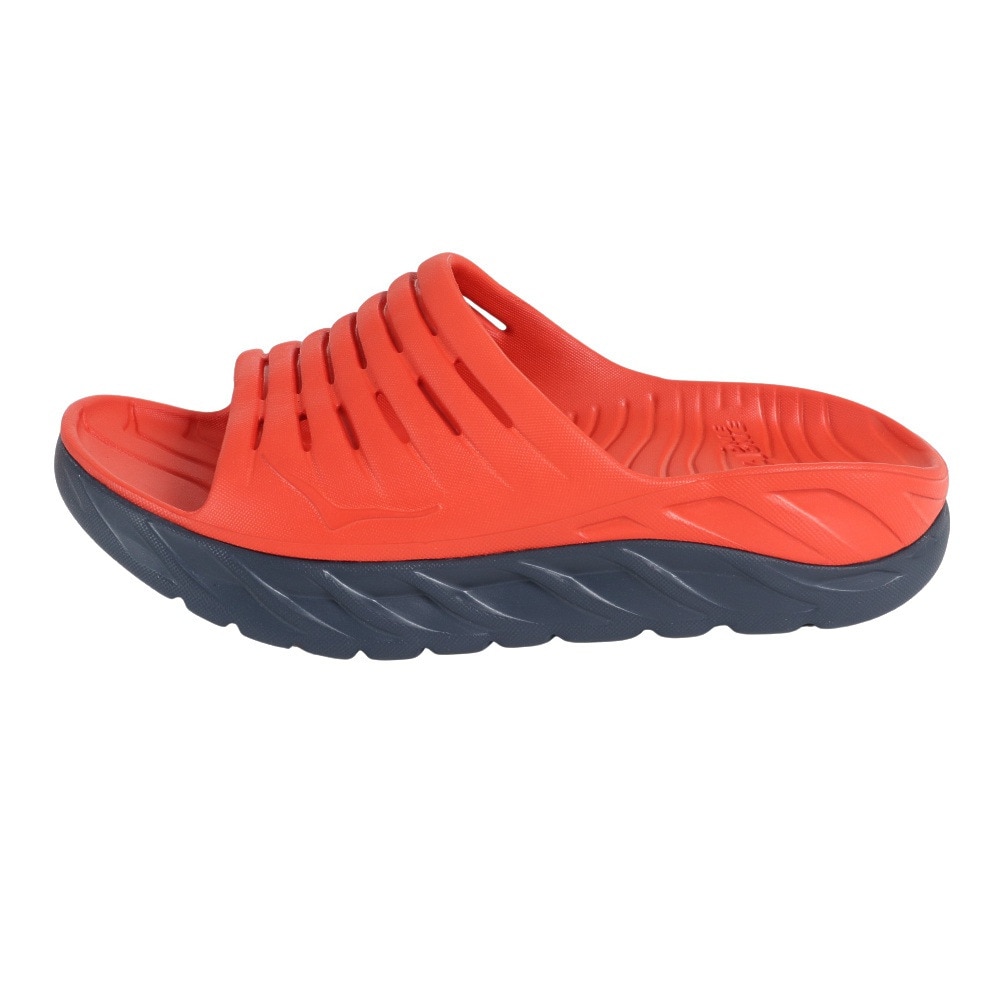 ホカ（HOKA）（メンズ）スポーツサンダル オラ リカバリー スライド レッド 1099673-FORB シャワーサンダル スリッパ レジャー 夏