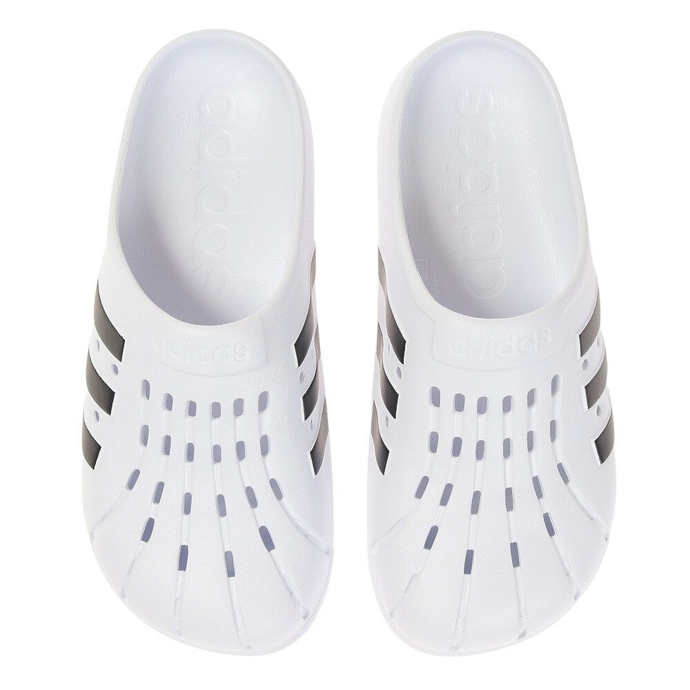 アディダス（adidas）（メンズ、レディース）サンダル シャワーサンダル アディレッタ クロッグ FY8970 ホワイト 白