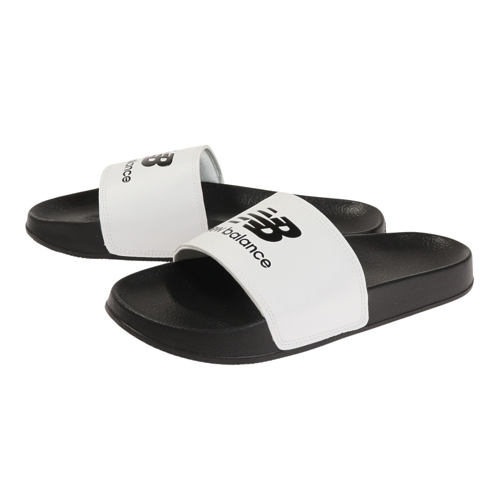 ニューバランス（new balance）（メンズ）スポーツサンダル 50 SLIDE ブラック SUF50WK1D スライドサンダル シャワサン  レジャー 海 プール ビーチ カジュアル スポーツ用品はスーパースポーツゼビオ