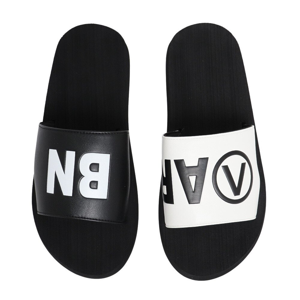 エアボーン（ARBN）（メンズ）シャワーサンダル スライドサンダル ARBN22-SANDAL107-BK/WH