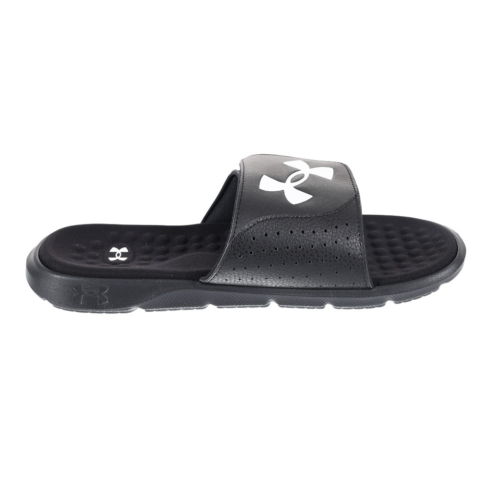 アンダーアーマー（UNDER ARMOUR）（メンズ）サンダル イグナイト7 スライド ブラック 3026023 001 ストラップ スライド プール ビーチ シャワーサンダル 
