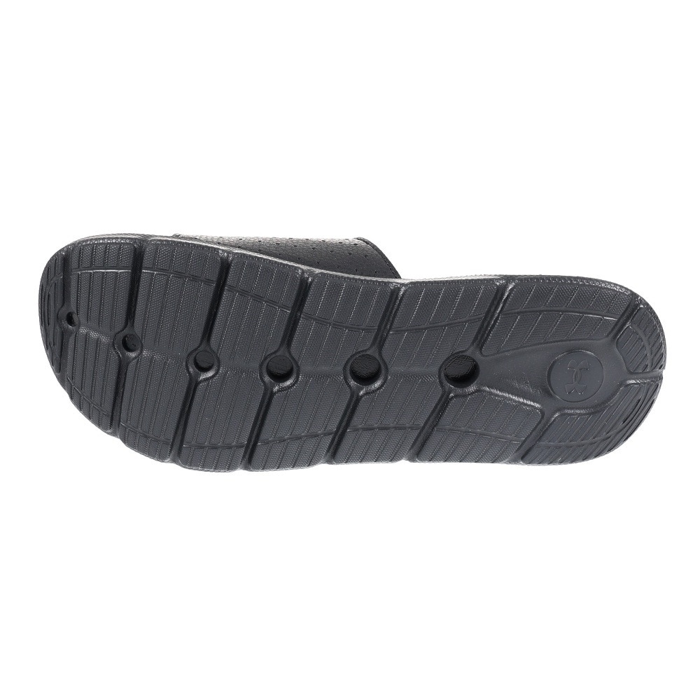 アンダーアーマー（UNDER ARMOUR）（メンズ）サンダル イグナイト7 スライド ブラック 3026023 001 ストラップ スライド プール ビーチ シャワーサンダル 