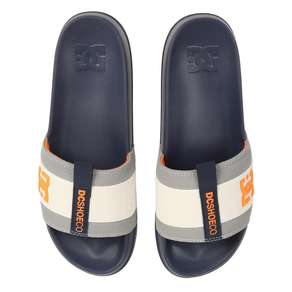 ディーシー・シュー（DC SHOE）（メンズ）スポーツサンダル リンクス スライド ネイビー 23SP DM231034 NGY シャワーサン リカバリー レジャー プール 街履き 