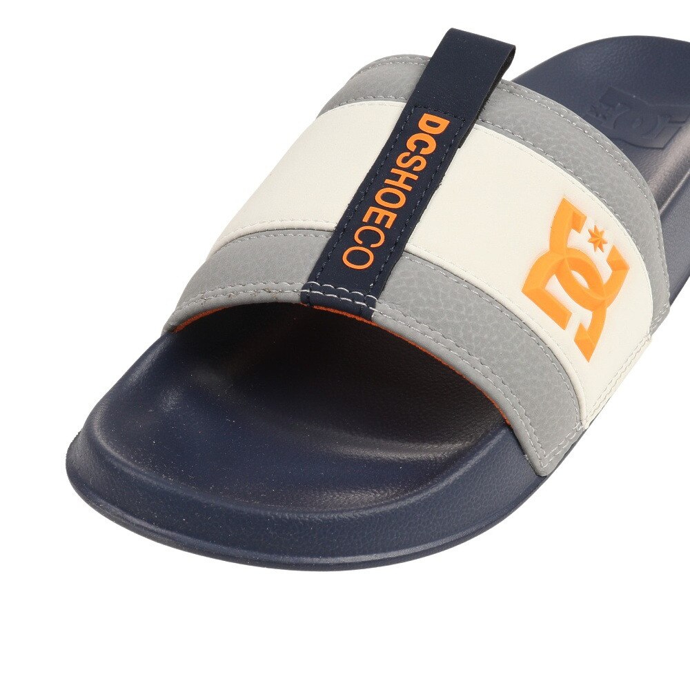 ディーシー・シュー（DC SHOE）（メンズ）スポーツサンダル リンクス スライド ネイビー 23SP DM231034 NGY シャワーサン リカバリー レジャー プール 街履き 