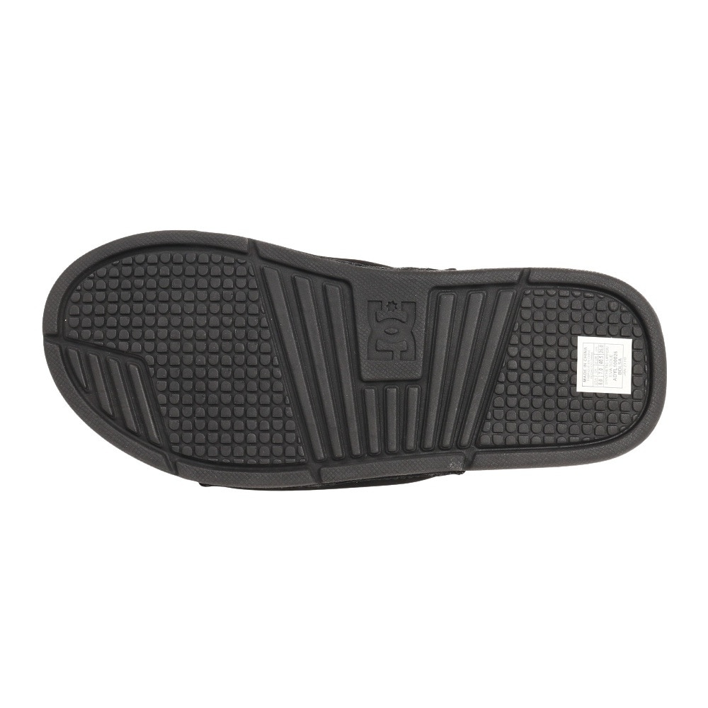 ディーシー・シュー（DC SHOE）（メンズ）スポーツサンダル ボルサ ブラック 23SP DM231035 XKKR シャワーサンダル レジャー プール 街履き