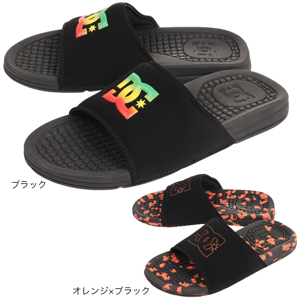 ディーシー・シュー（DC SHOE）（メンズ）スポーツサンダル ボルサ オレンジ ブラック 23SP DM231035 BO1 シャワーサンダル レジャー プール 街履き