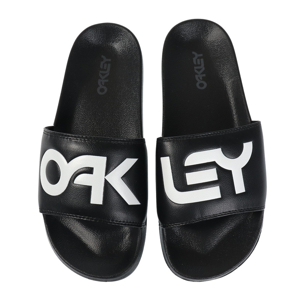 オークリー（OAKLEY）（メンズ）スポーツサンダル B1B Slide 2.0 ブラック FOF100424-02E シャワーサンダル レジャー プール ビーチ
