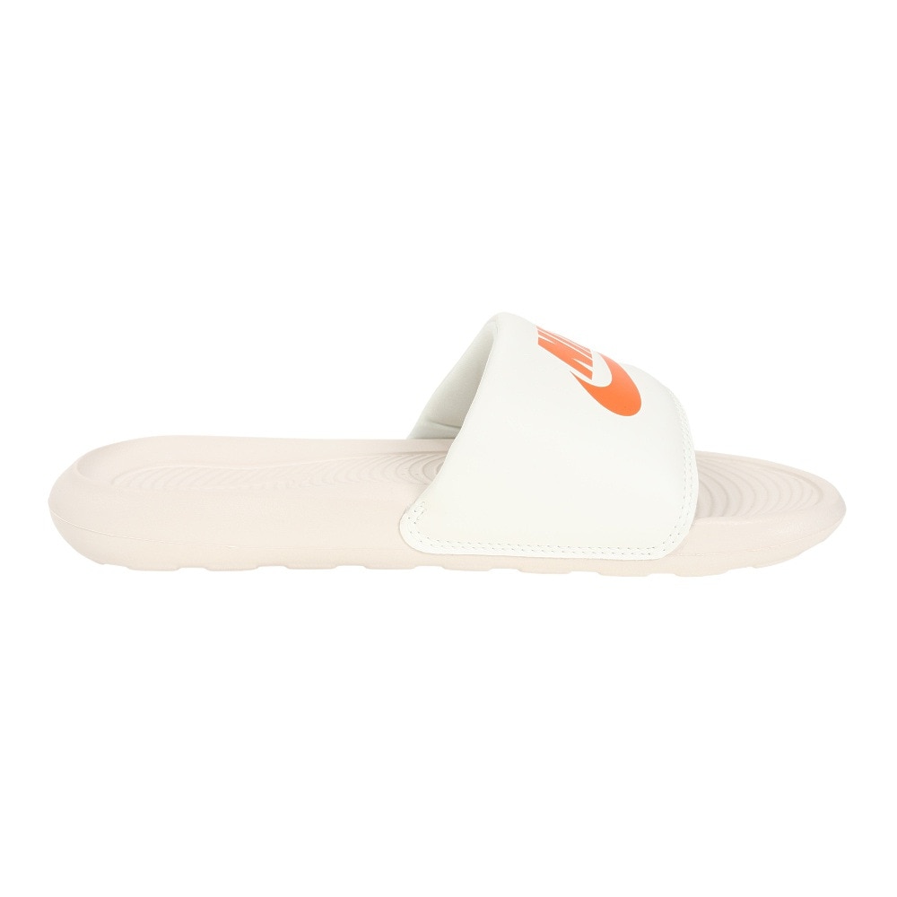 ナイキ（NIKE）（メンズ）スポーツサンダル ビクトリー ワン スライド ホワイト オレンジ CN9675-108 シャワーサンダル プール ビーチ リカバリー レジャー