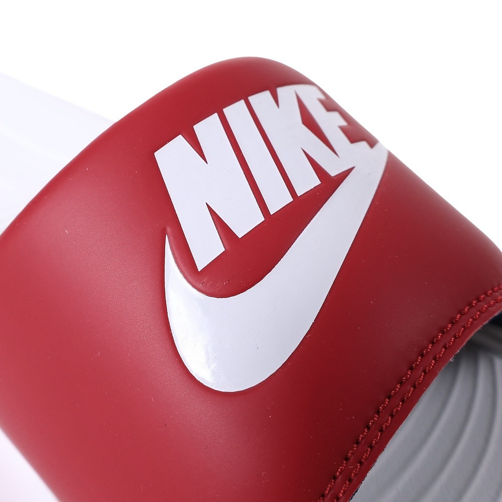 ナイキ（NIKE）（メンズ）スポーツサンダル ビクトリー ワン スライド レッド ホワイト CN9675-601 シャワーサン レジャー スポーツ観戦 タウン 軽量