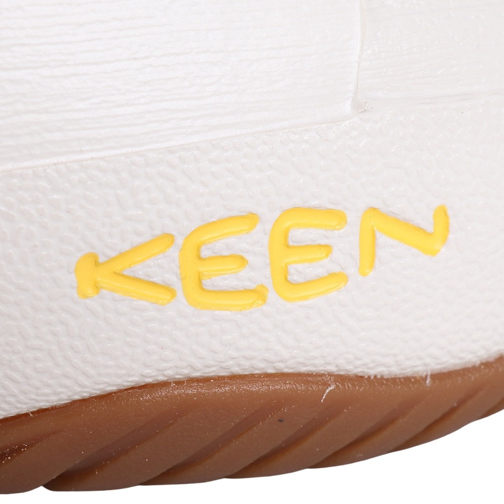 キーン（KEEN）（メンズ）スポーツサンダル ヨギ ホワイト 1028521 シャワーサンダル 軽量 クッション性 通気性 抗菌防臭加工 タウン レジャー プール