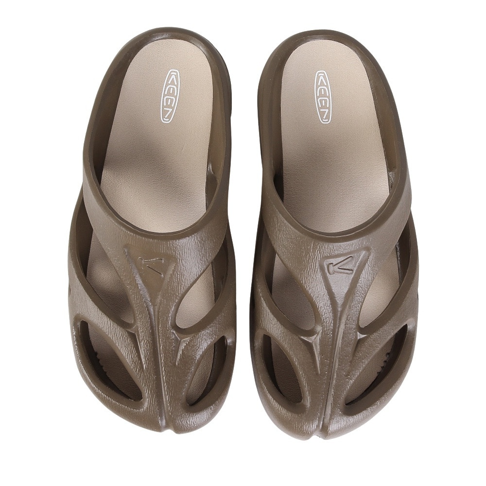 キーン（KEEN）（メンズ）サンダル シャンティ オリーブ 1028606 シャワーサンダル 軽量 クッション性 通気性 抗菌 防臭 タウン 日常履き レジャー