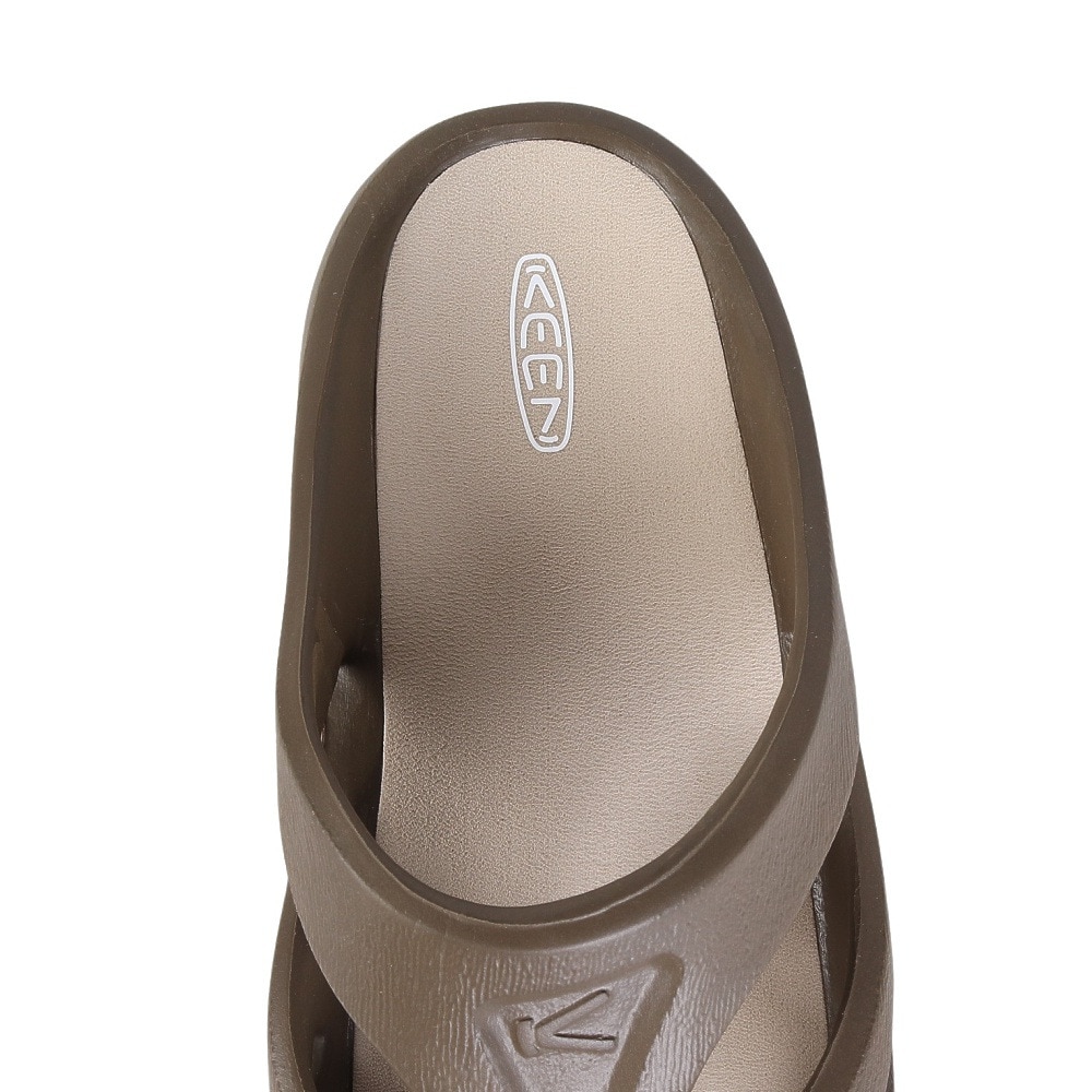 キーン（KEEN）（メンズ）サンダル シャンティ オリーブ 1028606 シャワーサンダル 軽量 クッション性 通気性 抗菌 防臭 タウン 日常履き レジャー
