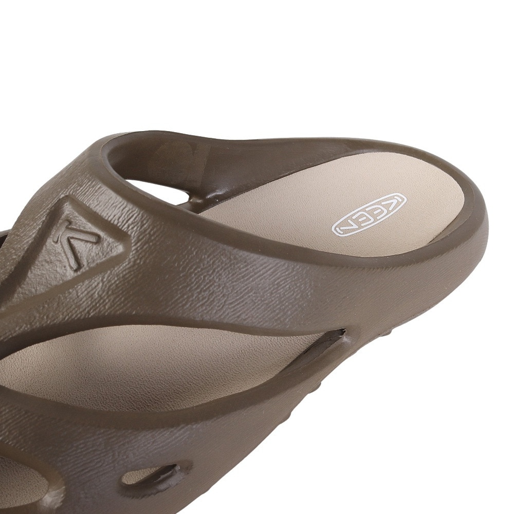 キーン（KEEN）（メンズ）サンダル シャンティ オリーブ 1028606 シャワーサンダル 軽量 クッション性 通気性 抗菌 防臭 タウン 日常履き レジャー