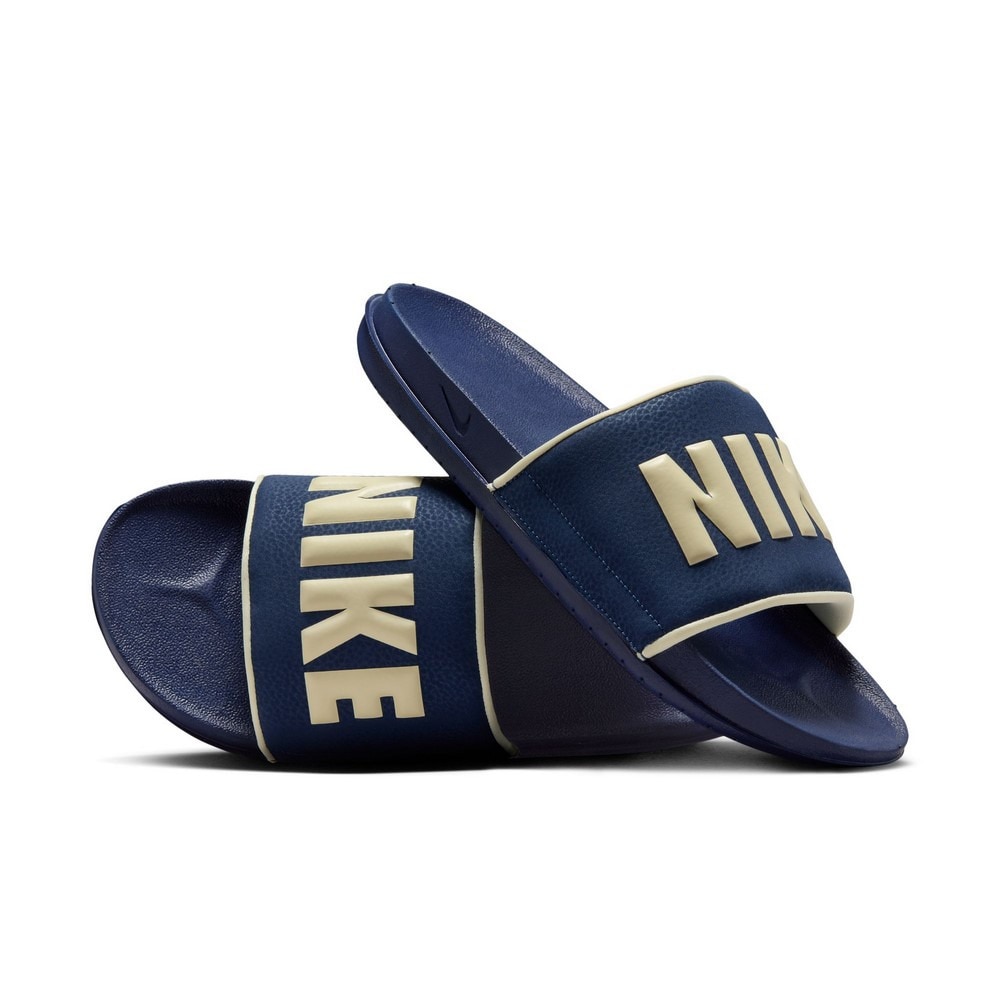 ナイキ（NIKE）（メンズ）スポーツサンダル オフコート スライド ネイビー BQ4639-409 シャワーサンダル アウトドア レジャー ビーチサンダル マリン 快適 