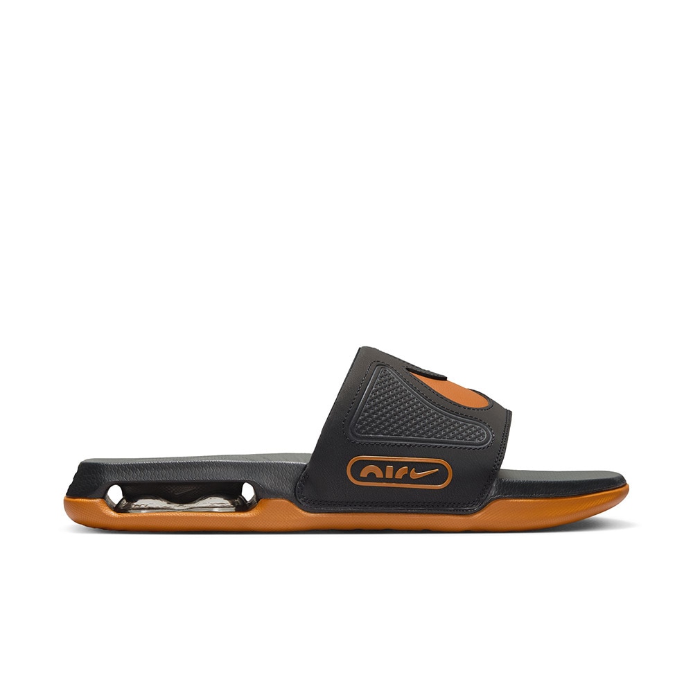 ナイキ（NIKE）（メンズ）スポーツサンダル エアマックス シロ スライド オレンジ ブラック DC1460-016 シャワーサンダル