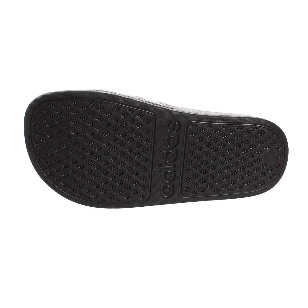 アディダス（adidas）（キッズ）ジュニアサンダル アディレッタ アクア K ブラック ホワイト F35556 シャワサン レジャー プール アウトドア