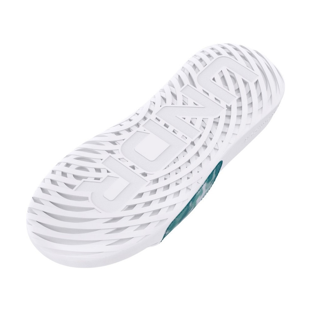 アンダーアーマー（UNDER ARMOUR）（レディース）サンダル UAイグナイトセレクトグラフィック ホワイト ブルー 3027223 100 シャワサン 快適 