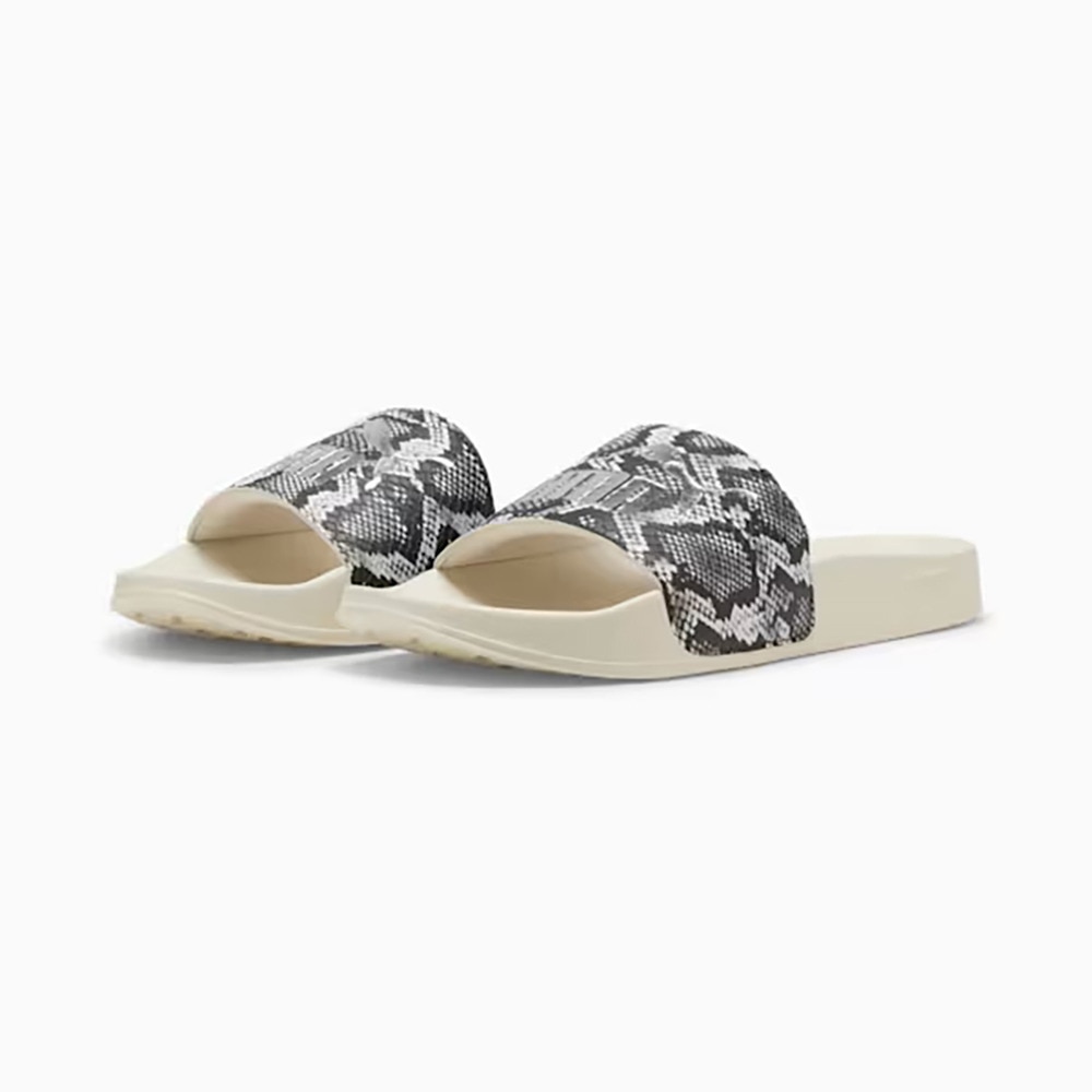 プーマ（PUMA）（レディース）スポーツサンダル リードキャット 2.0 スネークチック サンダル ホワイト シルバー 40068002 シャワーサンダル アウトドア