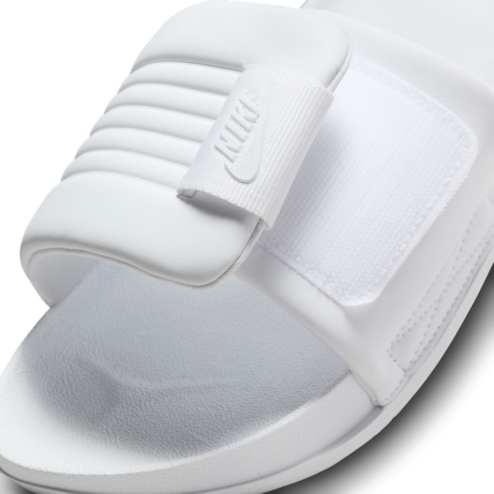 ナイキ（NIKE）（レディース）スポーツサンダル オフコート アジャスト スライド ホワイト DV1033-101 シャワーサンダル アウトドア レジャー ビーチサンダル 