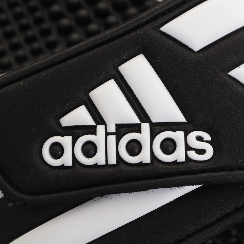 アディダス（adidas）（メンズ）サンダル ぺたんこ シャワーサンダル ADISSAGE F35580 ブラック 黒
