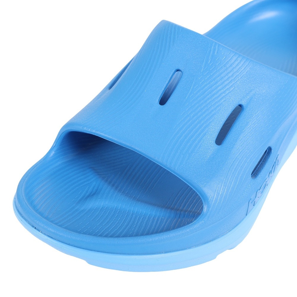 ホカ（HOKA）（メンズ、レディース）サンダル オラ リカバリー スライド 3 ブルー 1135061-CSAAシャワサン リラックス レジャー プール
