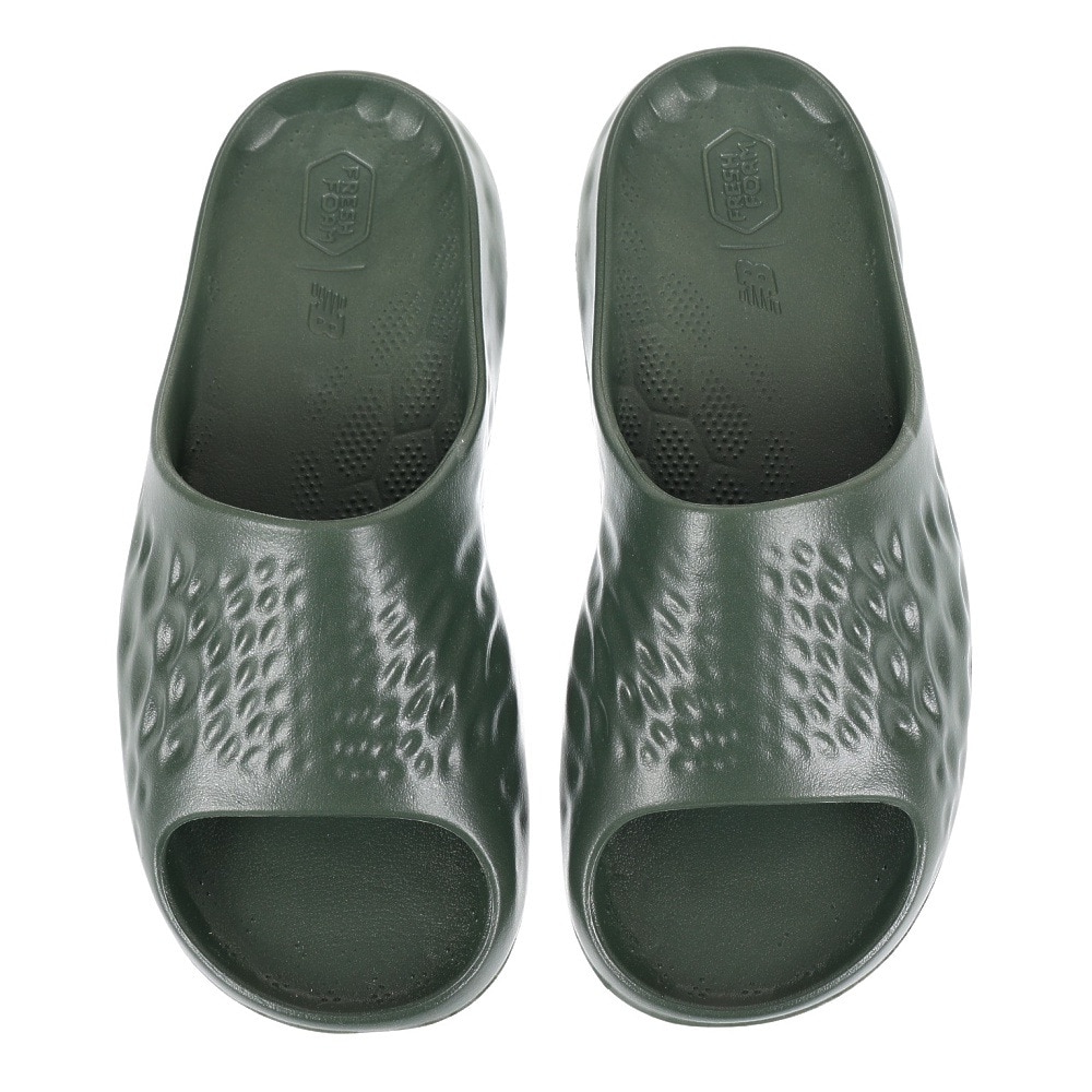 ニューバランス（new balance）（メンズ）スポーツサンダル フレッシュフォーム マーシン カーキ SUFHUPL3D シャワサン スライド レジャー プール