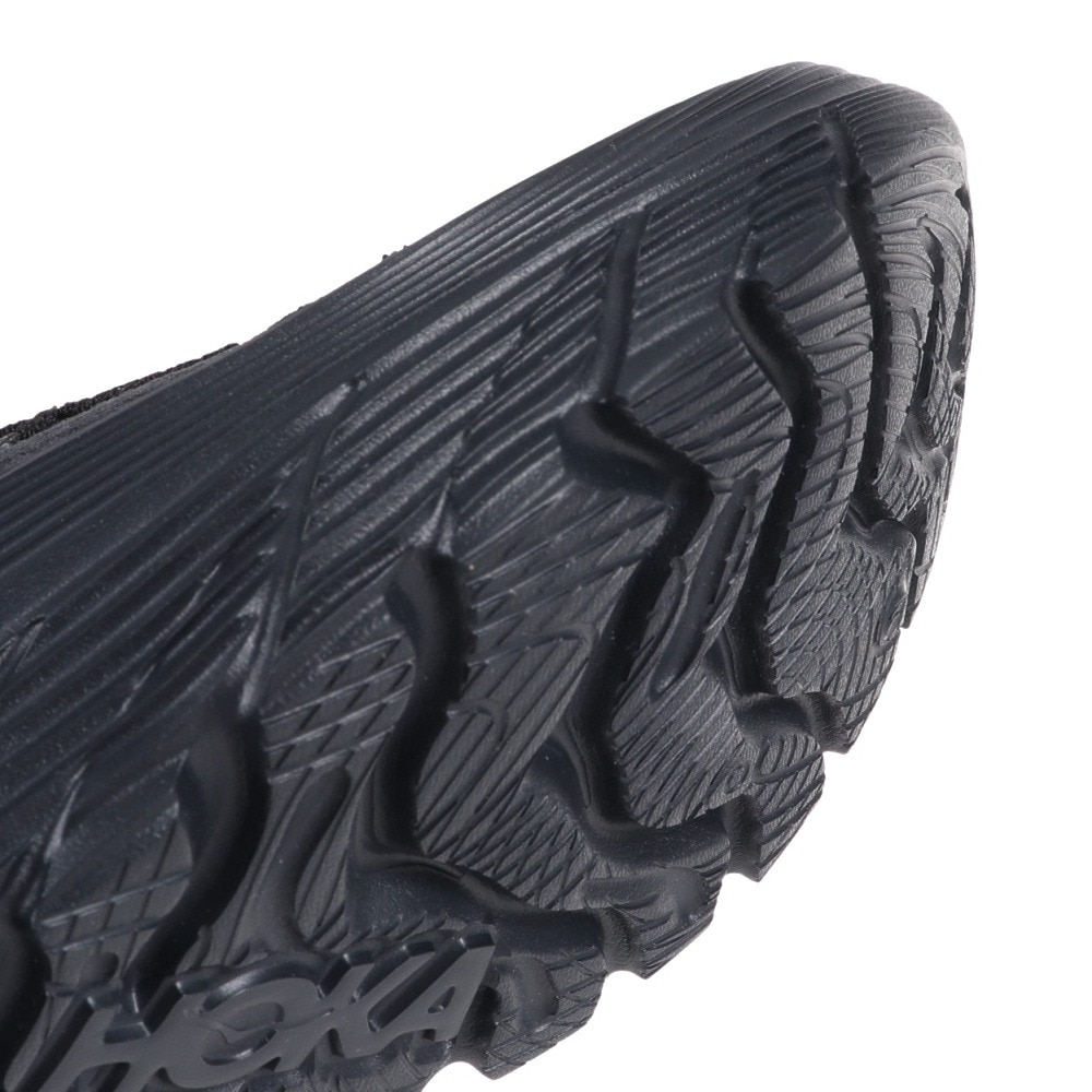 ホカ（HOKA）（メンズ、レディース）スニーカー リストア TC レギュラー ブラック 1134532-BBLC リカバリー リラックス シューズ スリッポン 厚底