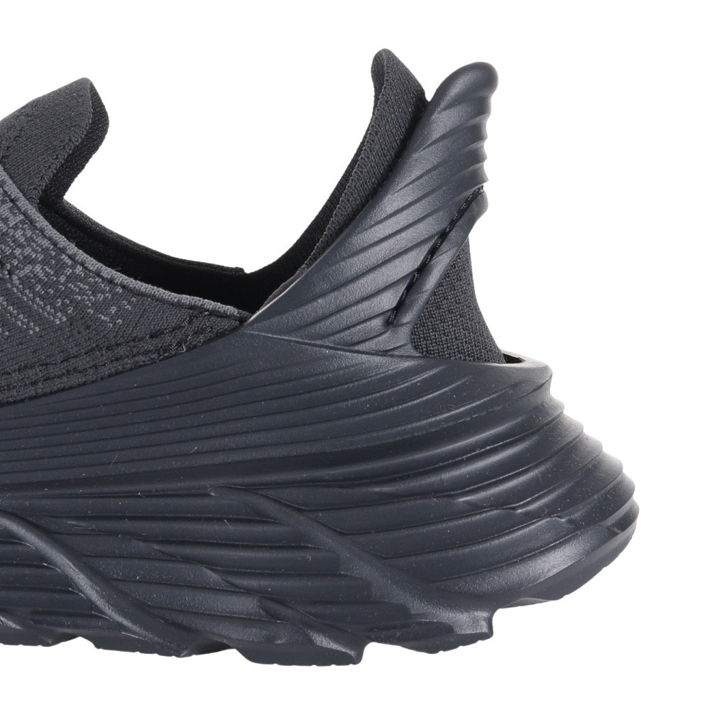 ホカ（HOKA）（メンズ、レディース）スニーカー リストア TC レギュラー ブラック 1134532-BBLC リカバリー リラックス シューズ スリッポン 厚底